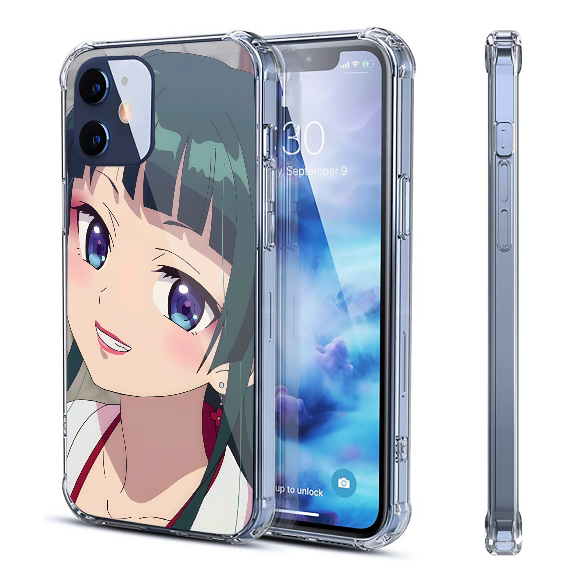 （画像用） 薬屋のひとりごと The Apothecary Diaries 【iPhone 12シリーズ対応】透明スマホケース（クリアソフトケース）